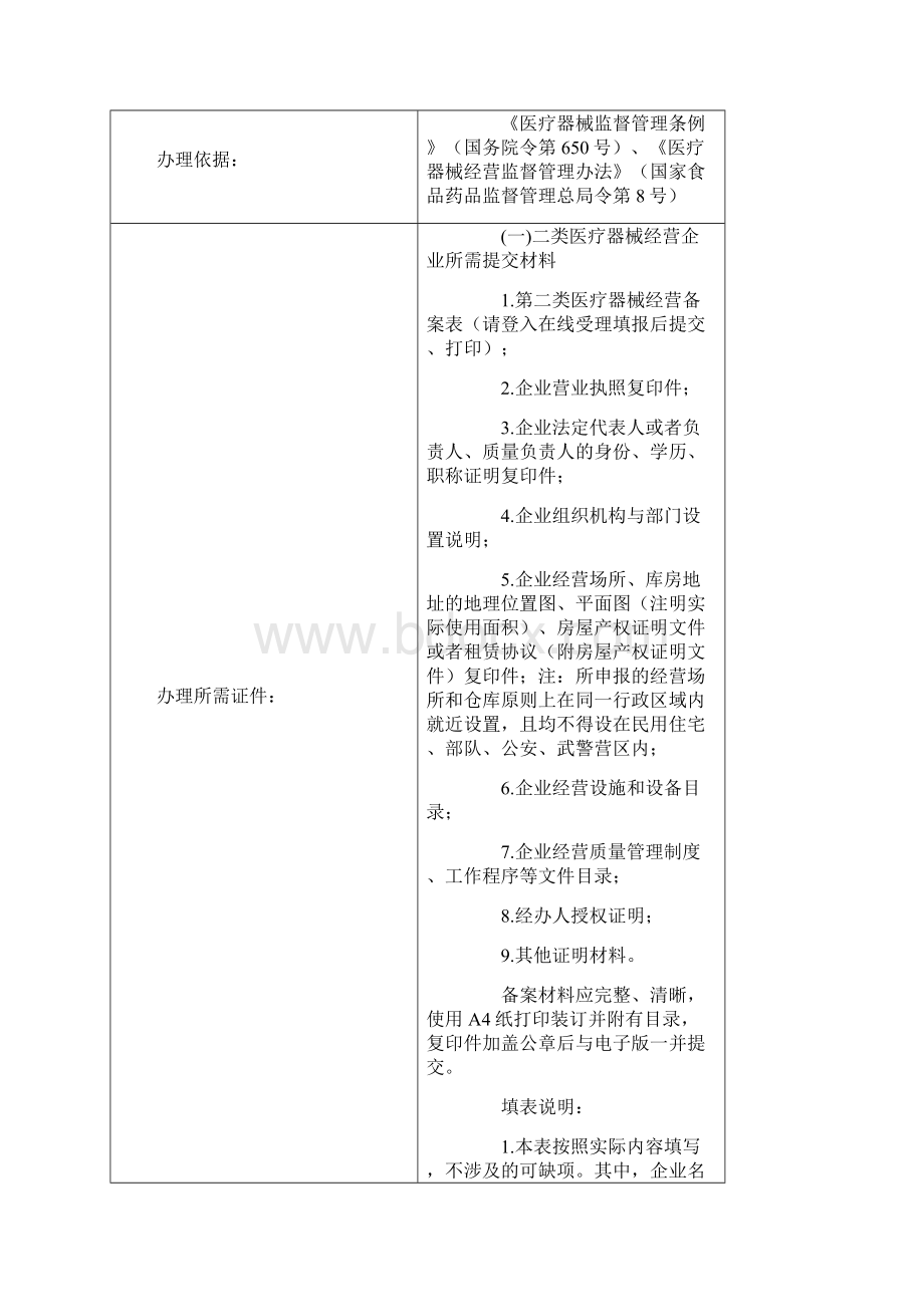 第二类医疗器械备案要求.docx_第2页