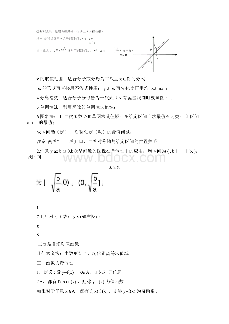 高考数学函数知识点归纳总结.docx_第2页