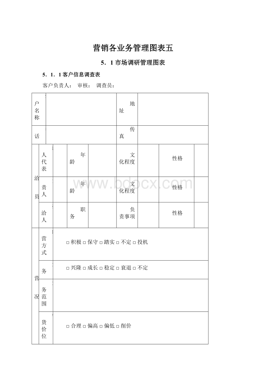 营销各业务管理图表五.docx_第1页