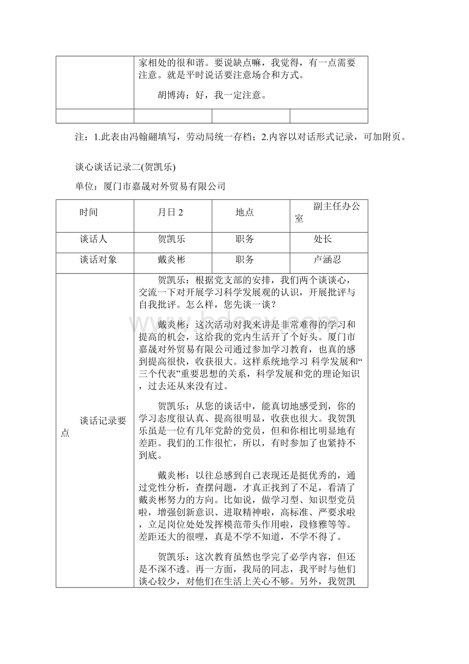 党员干部谈心谈话制度9篇.docx_第2页