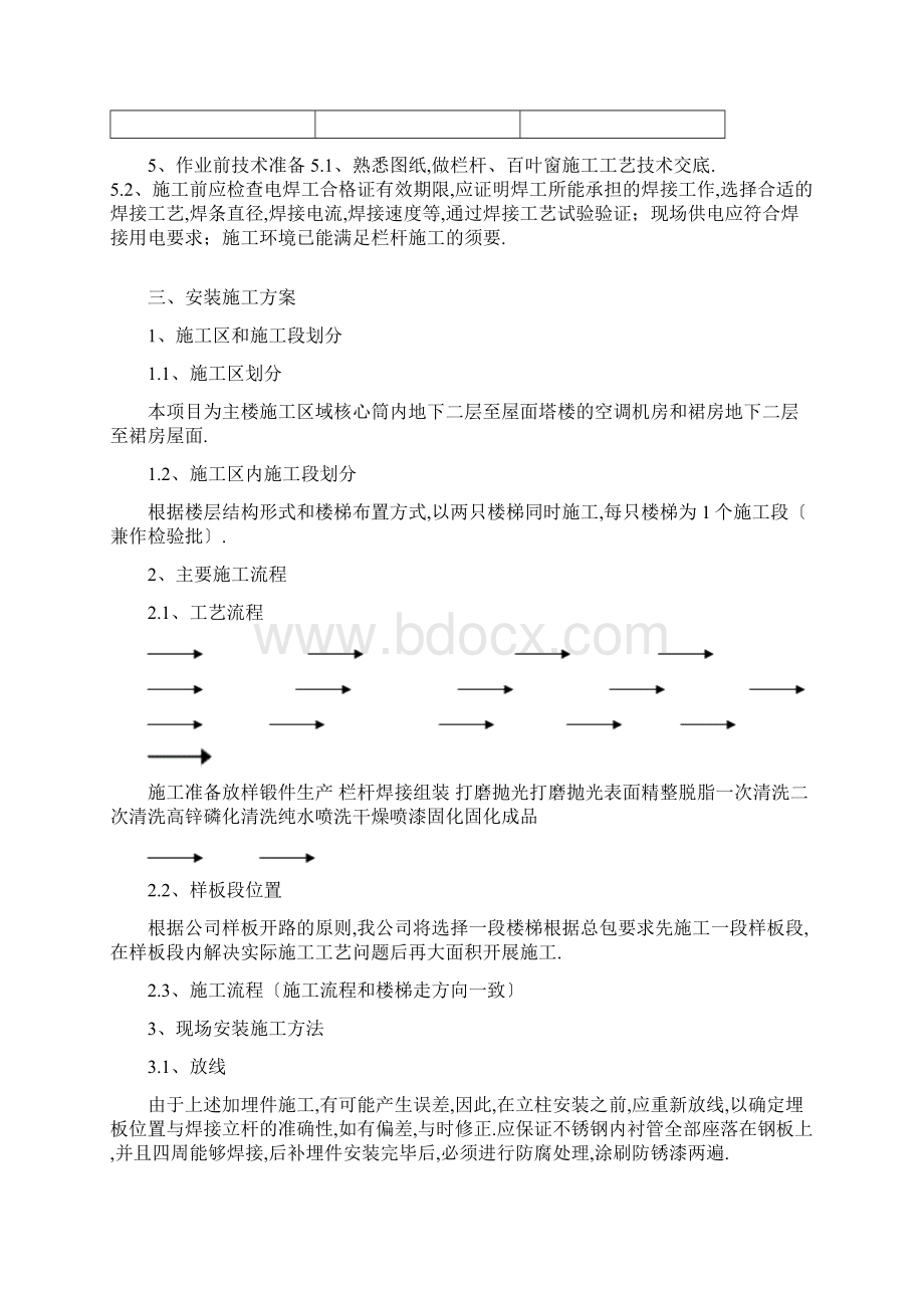 铁艺栏杆施工方案1Word文档格式.docx_第3页