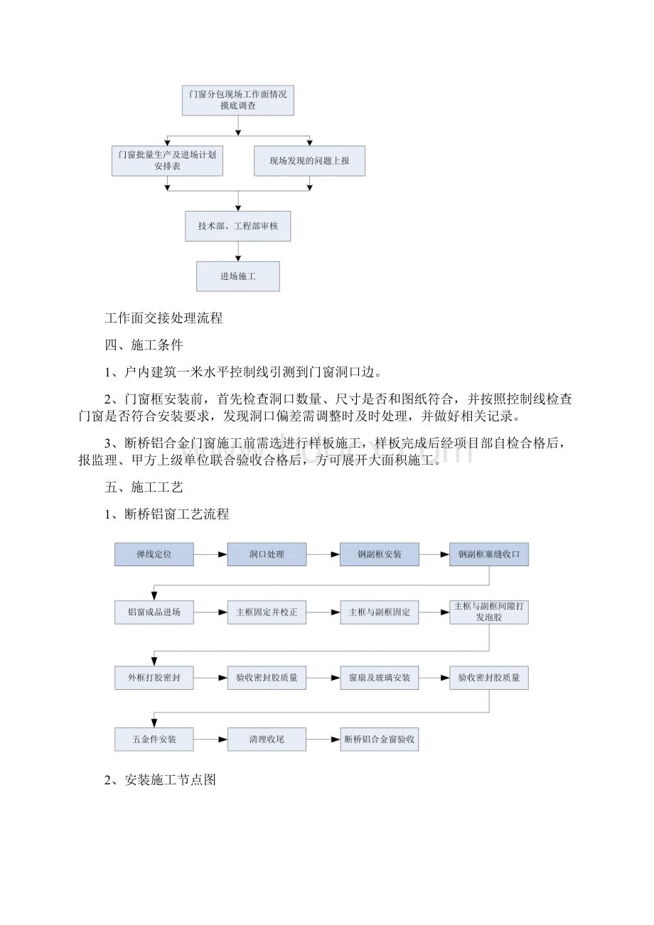 断桥铝合金门窗安装施工方案.docx_第3页