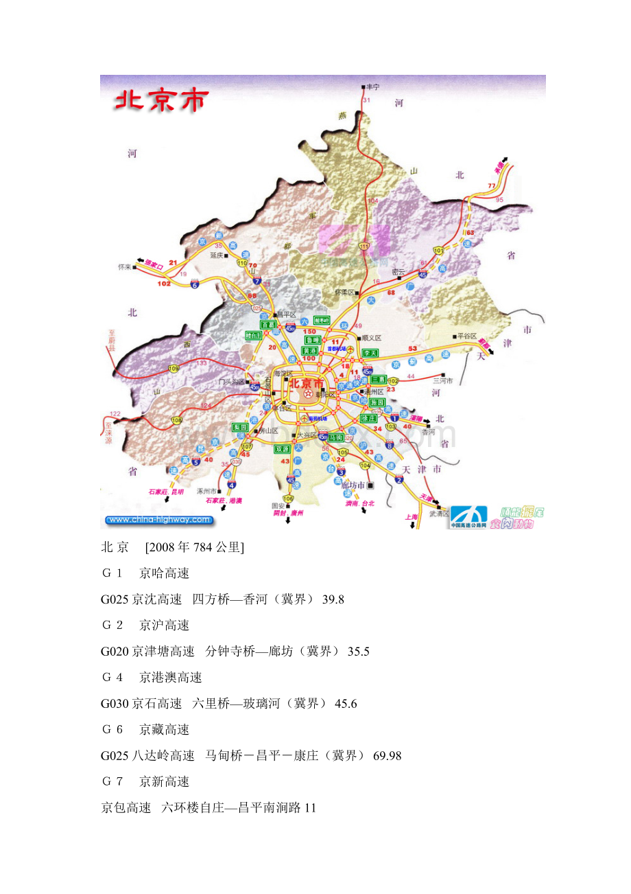 全国高速公路分省地图.docx_第2页