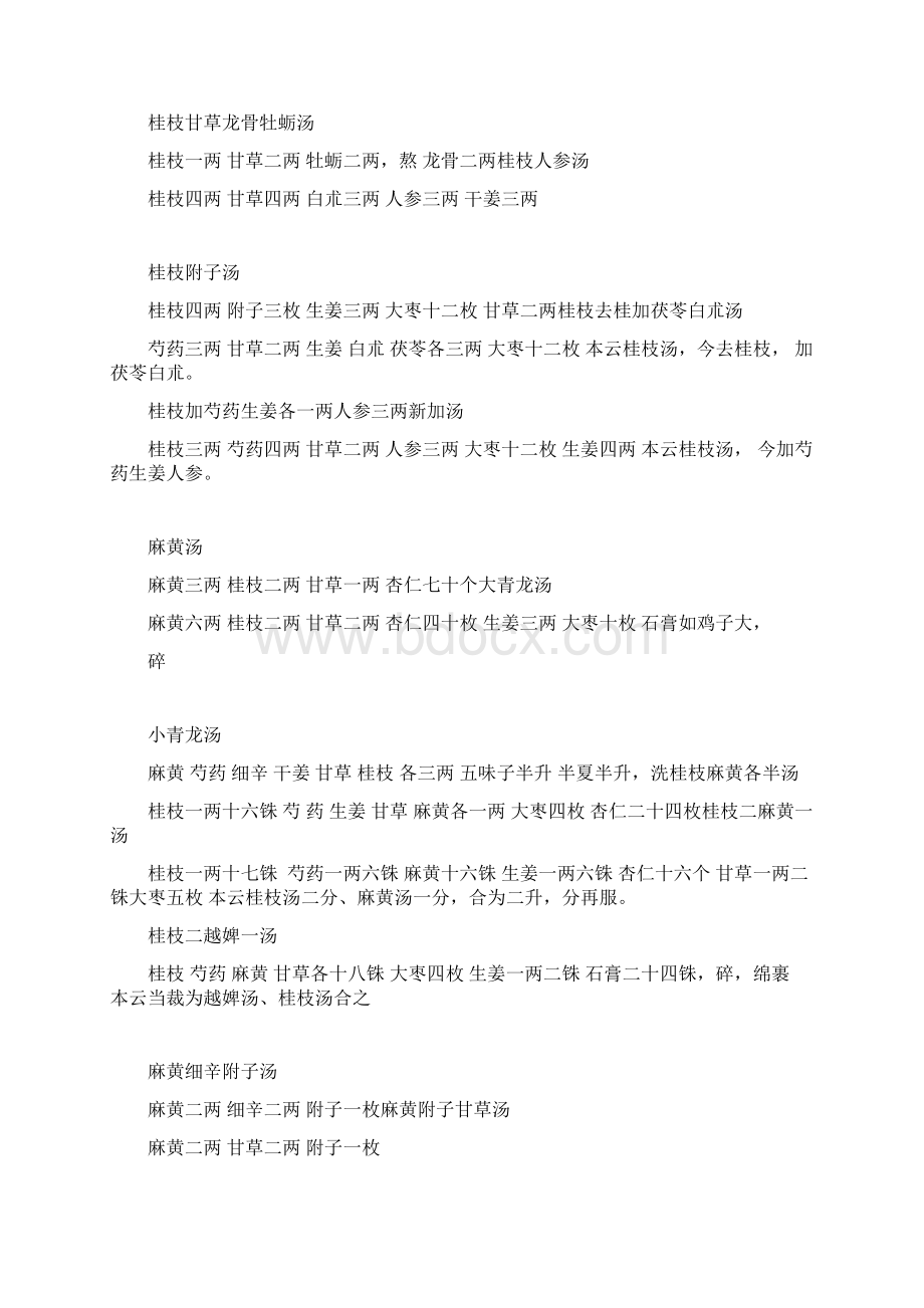 伤寒金匮方Word文档格式.docx_第2页