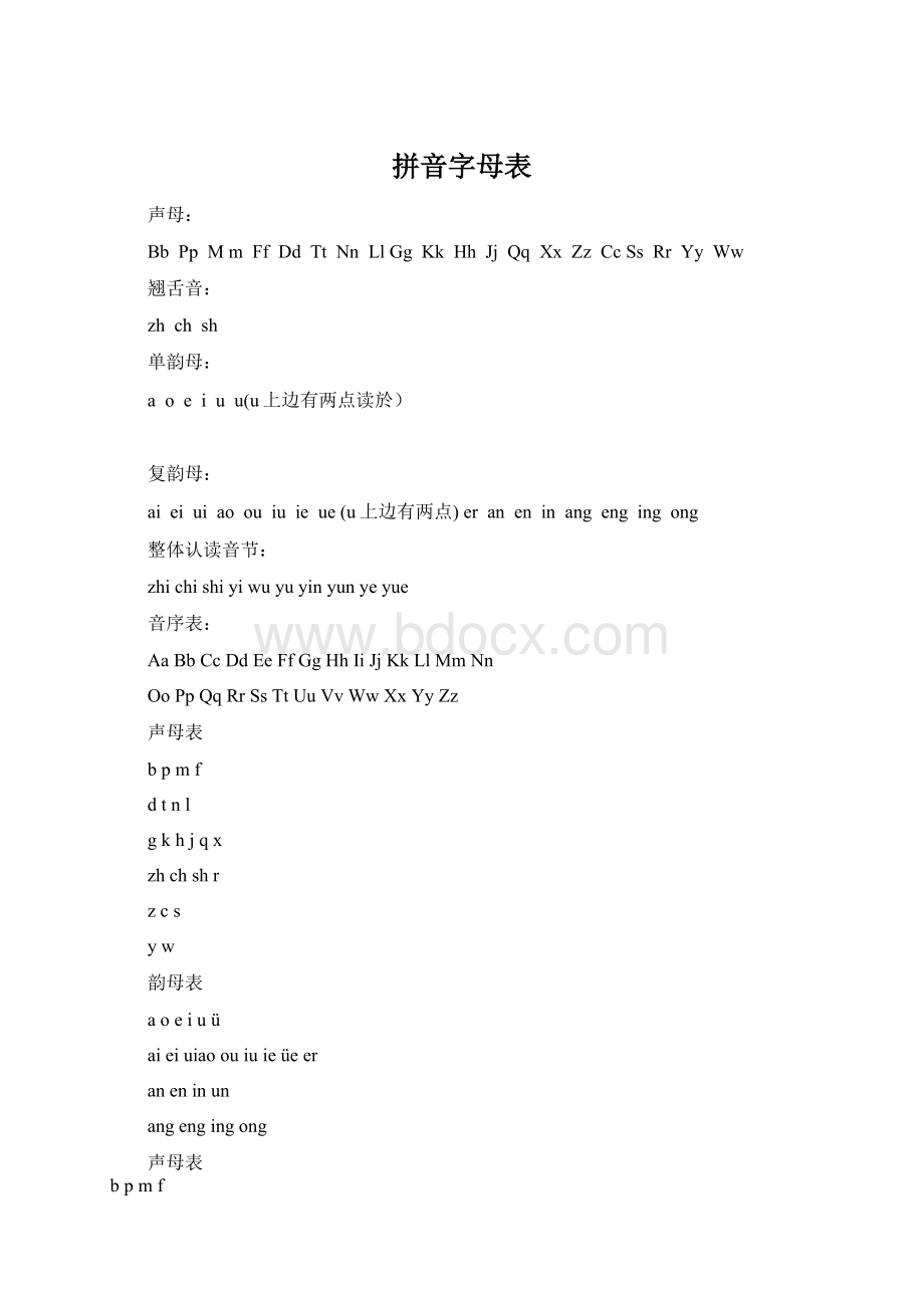 拼音字母表.docx_第1页