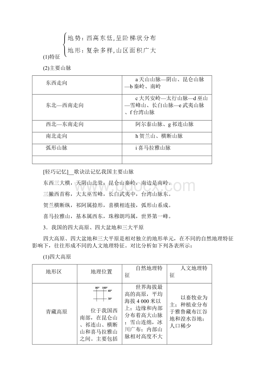 高考地理 一轮复习新高考地区专用讲义第18章 第1讲 中国地理概况.docx_第3页