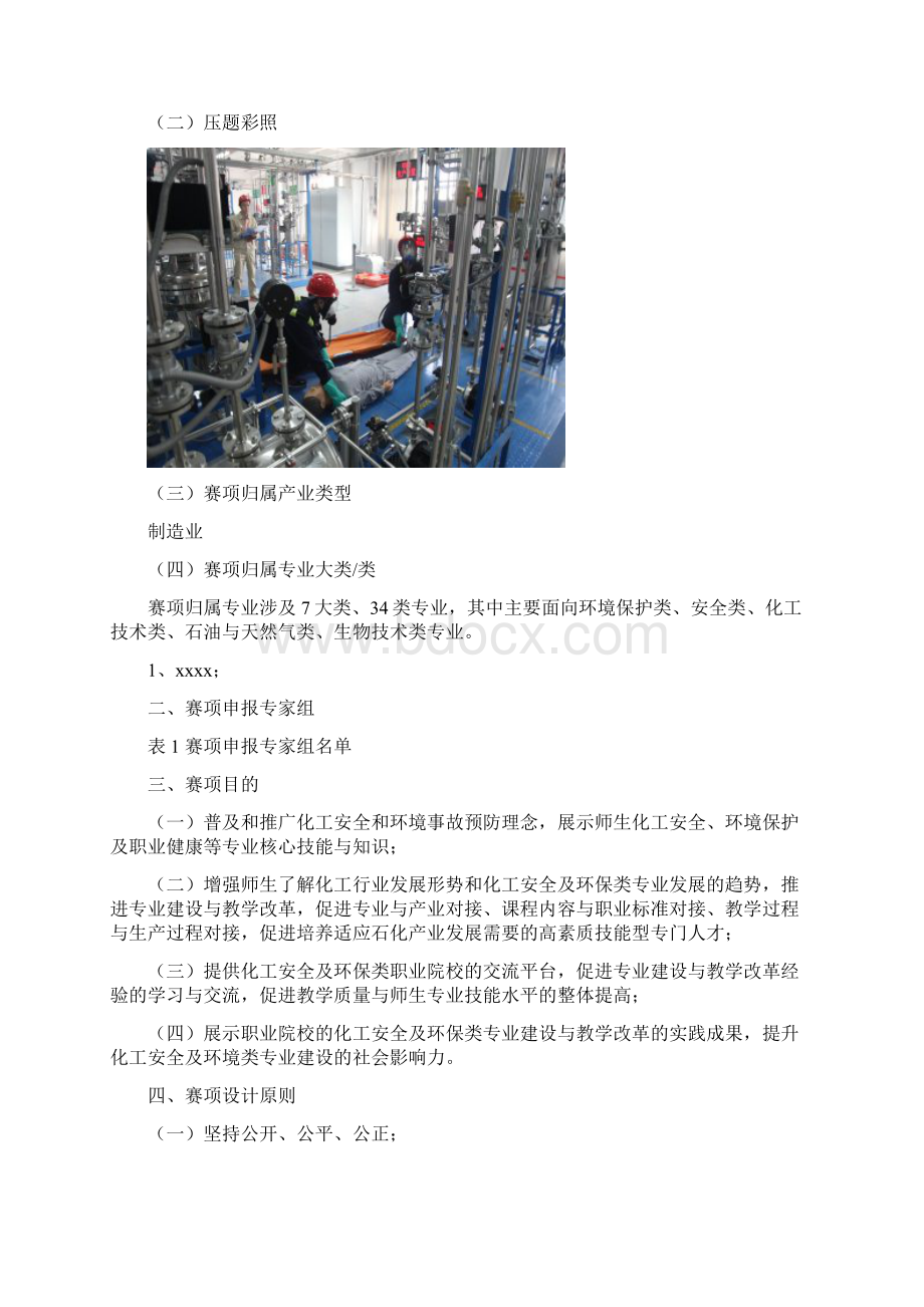 最新整理全国职业院校技能大赛赛项申报书 docWord下载.docx_第2页