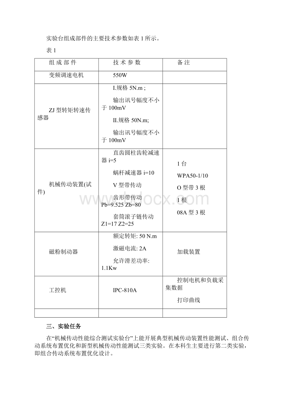 机械制造行业机械传动性能测试和系统方案设计.docx_第2页