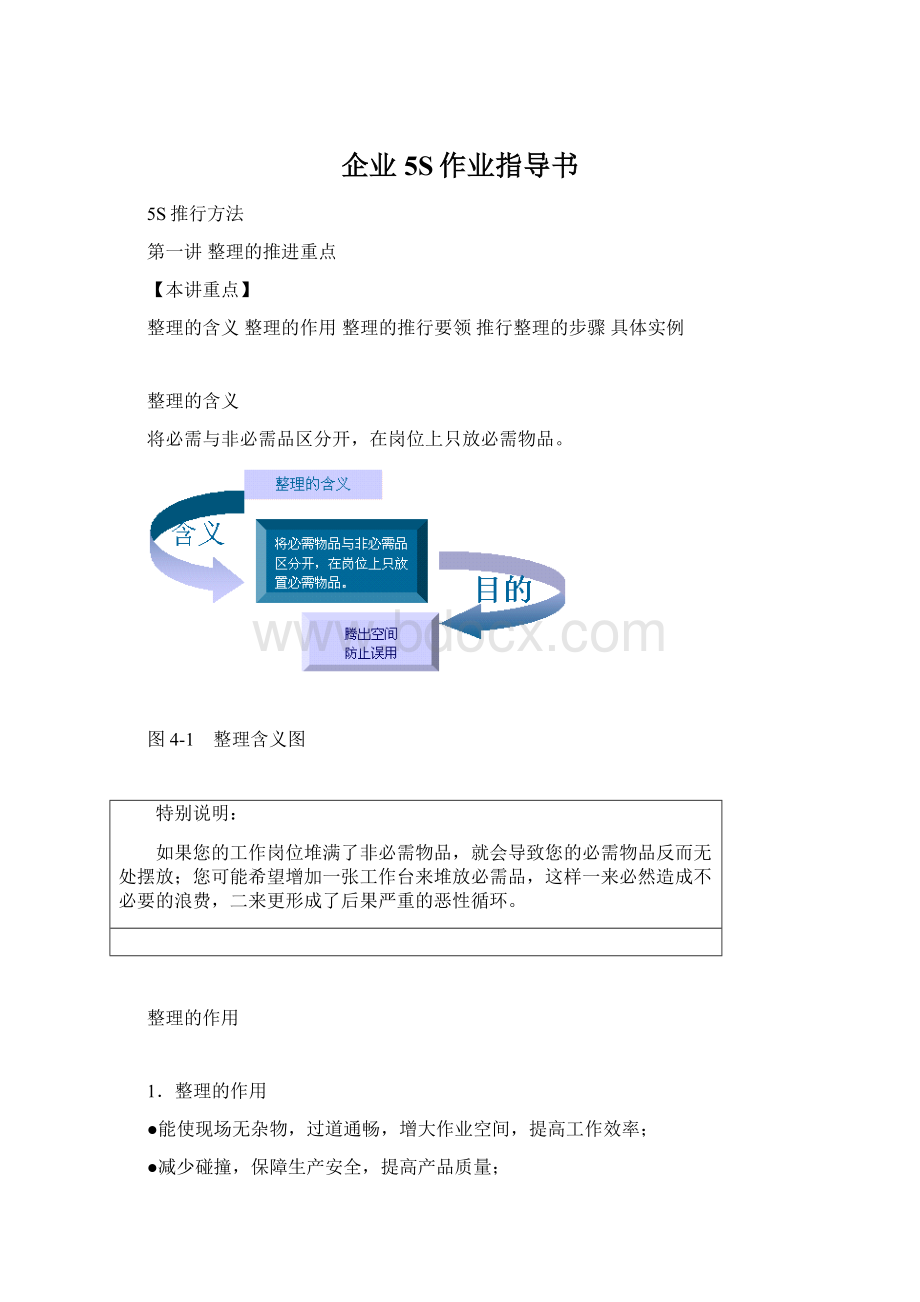 企业5S作业指导书.docx