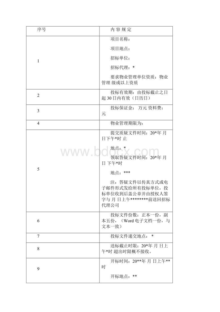 物业管理招标文件.docx_第2页