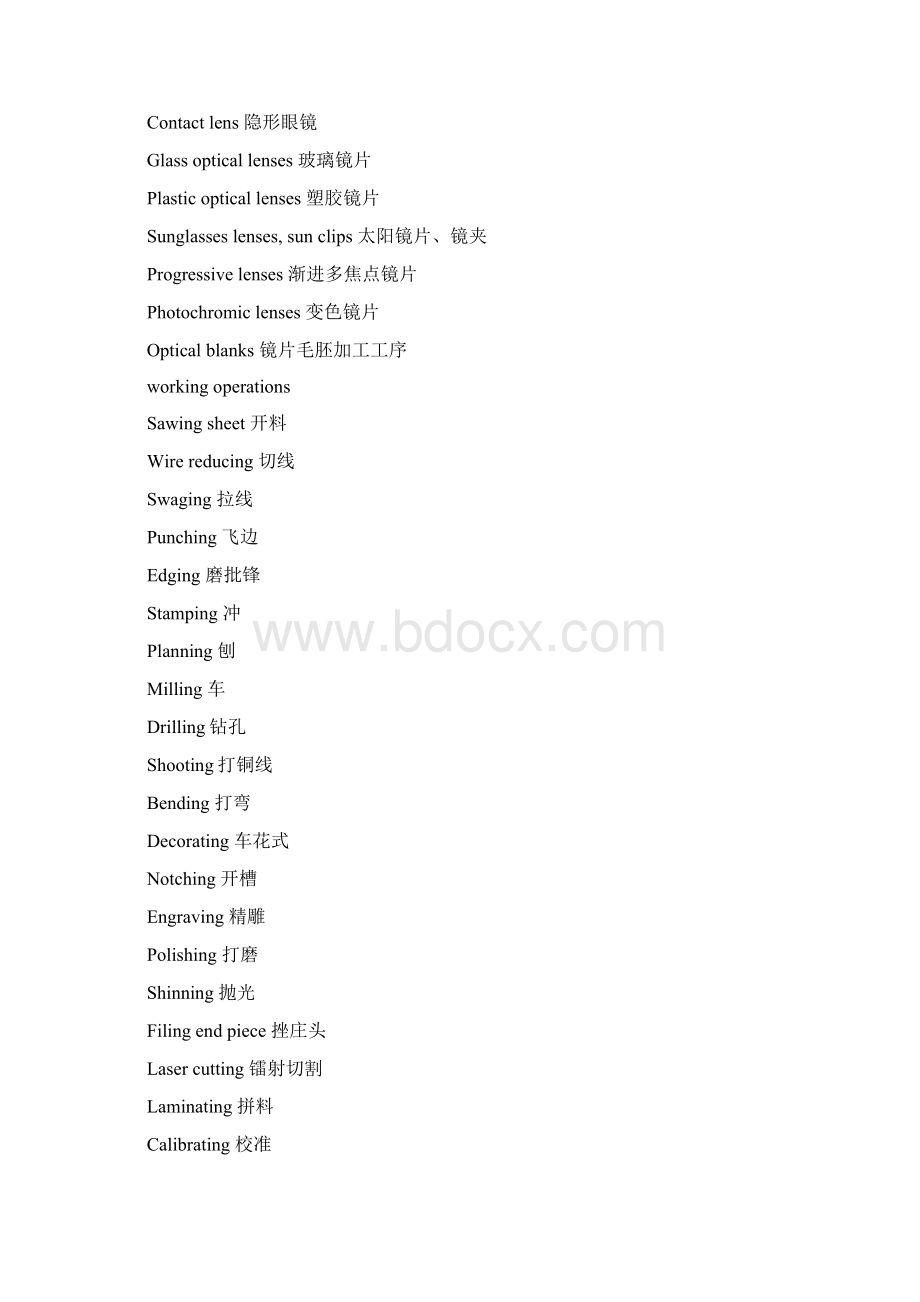 眼镜外贸英语专业词汇.docx_第2页