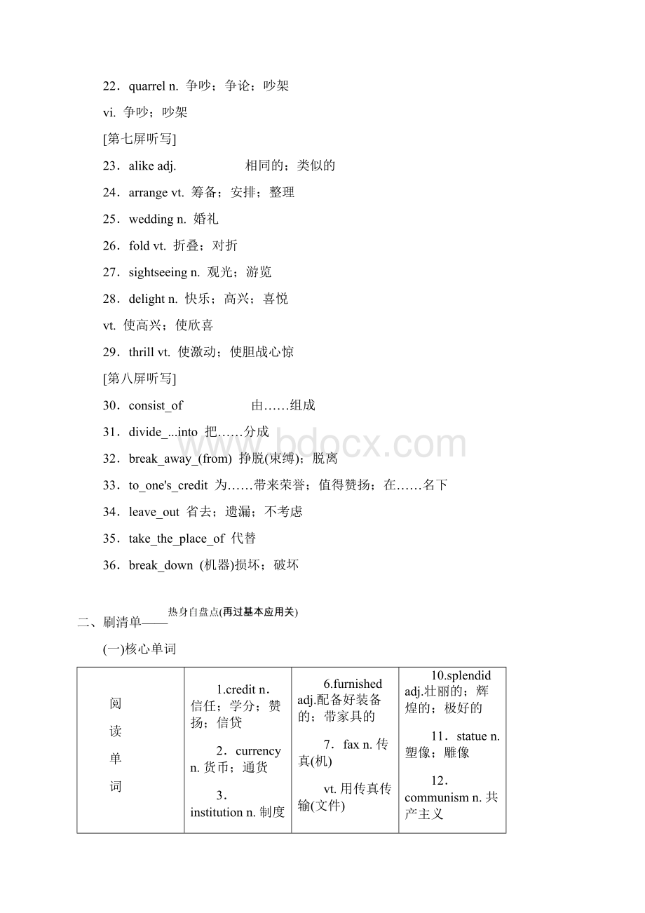 学年高中新创新一轮复习英语人教版讲义必修五 Unit 2 The United Kingdom Word版含答案.docx_第3页