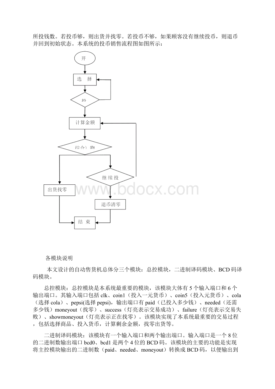 eda课程设计自动售货机的设计.docx_第3页