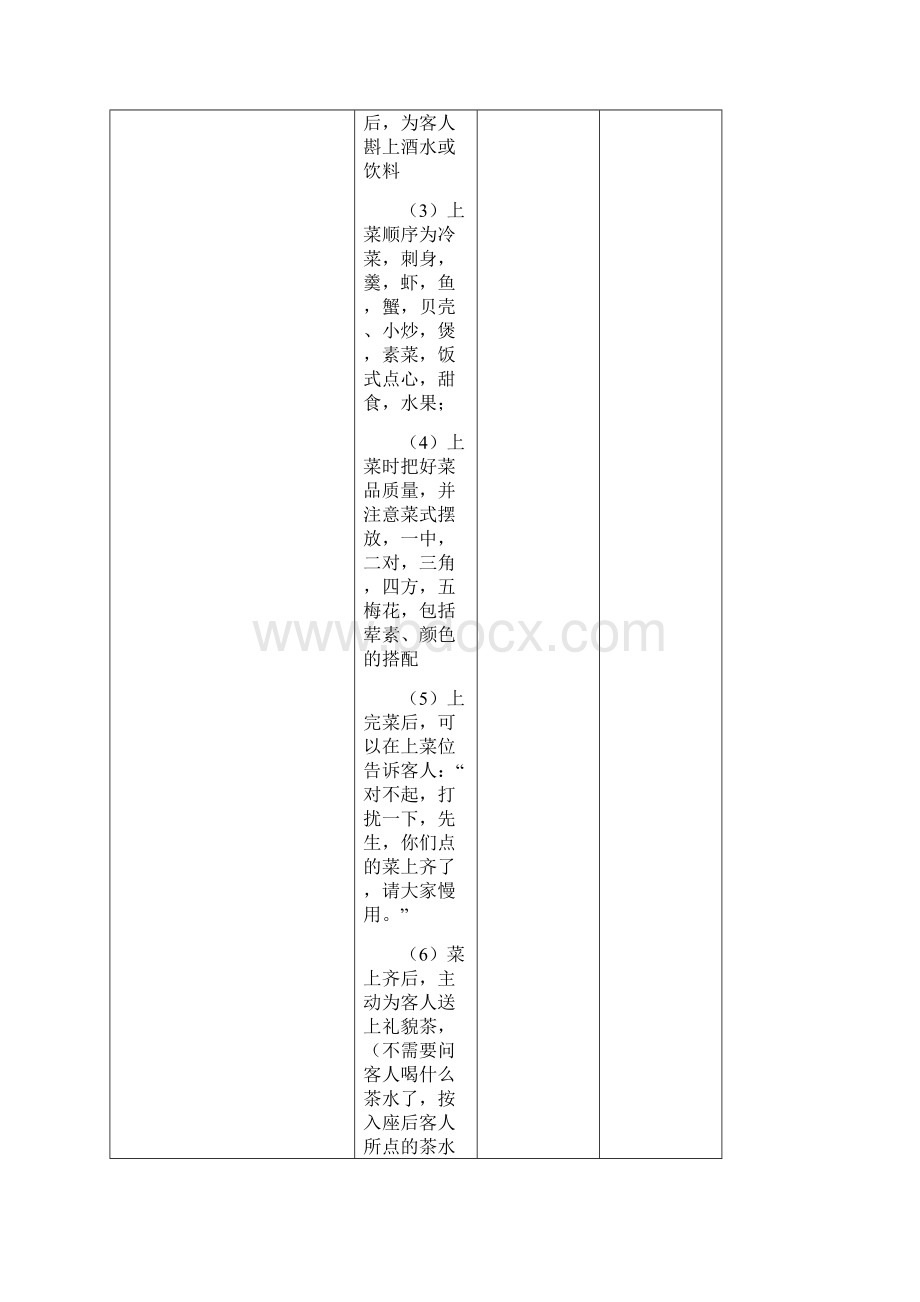 《餐饮部操作规程》word版Word文档格式.docx_第3页