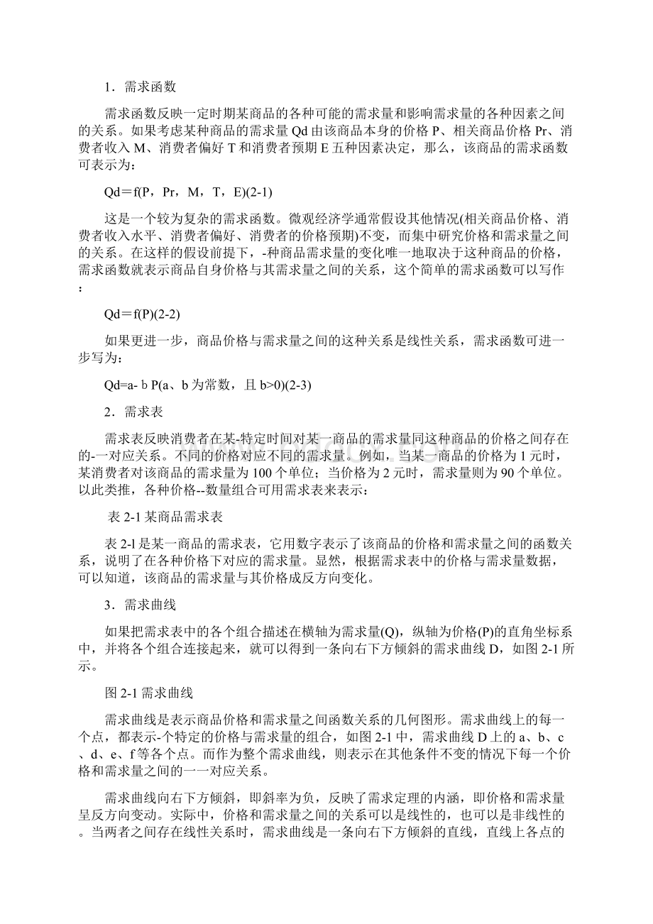 微观经济学史晋川第二章均衡价格理论Word格式文档下载.docx_第3页