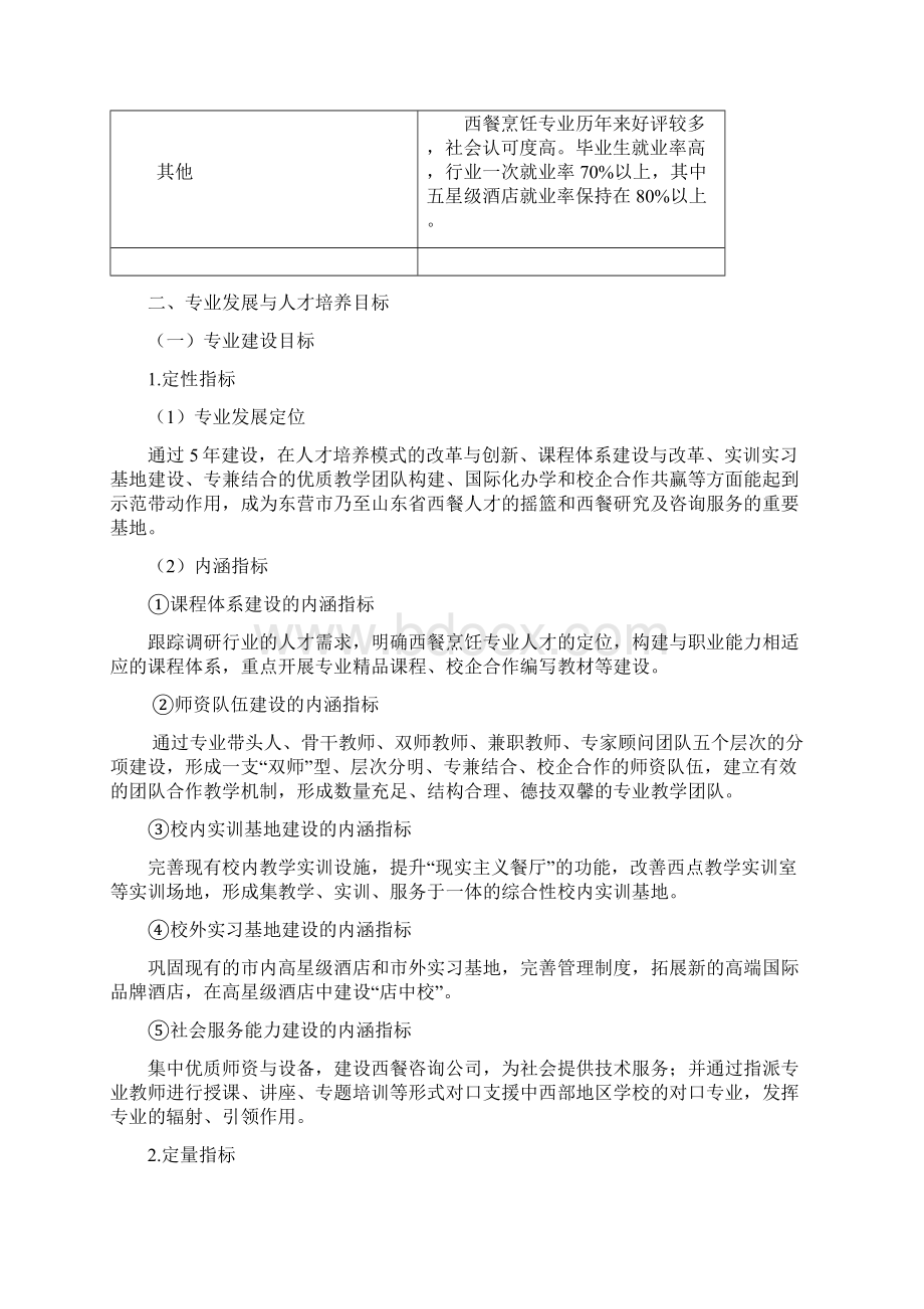 西餐烹饪专业建设方案文档格式.docx_第3页