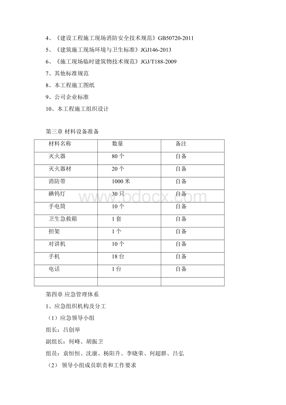 住宅小区工程应急预案Word格式文档下载.docx_第2页