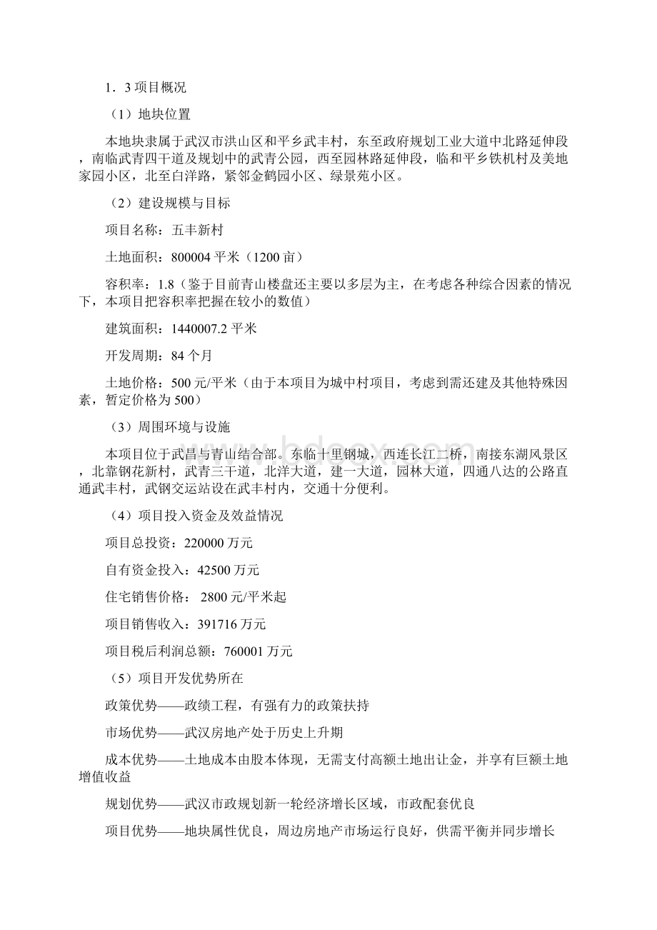 武汉城中村项目前期可行性研究报告.docx_第2页