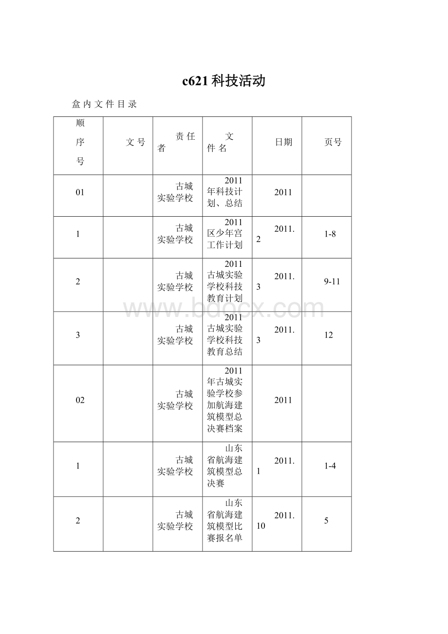 c621科技活动Word文档格式.docx_第1页