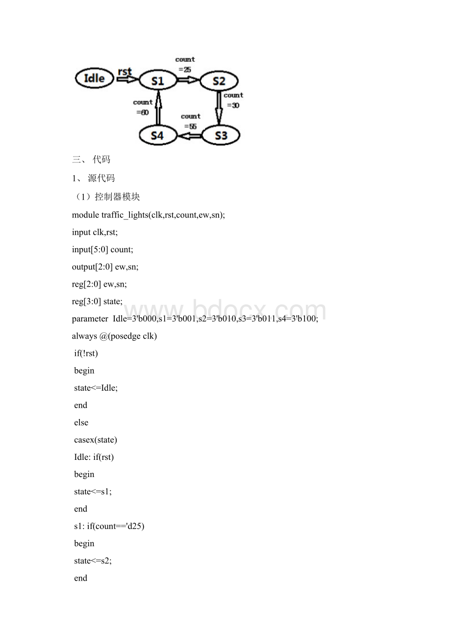 用verilog语言编写交通灯程序.docx_第2页