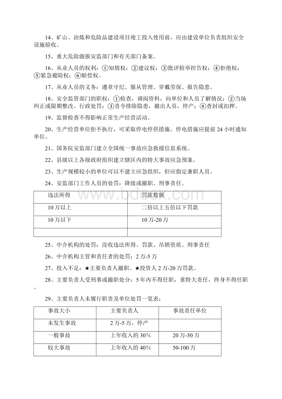 注册安全工程师安全生产法及相关法律知识.docx_第3页