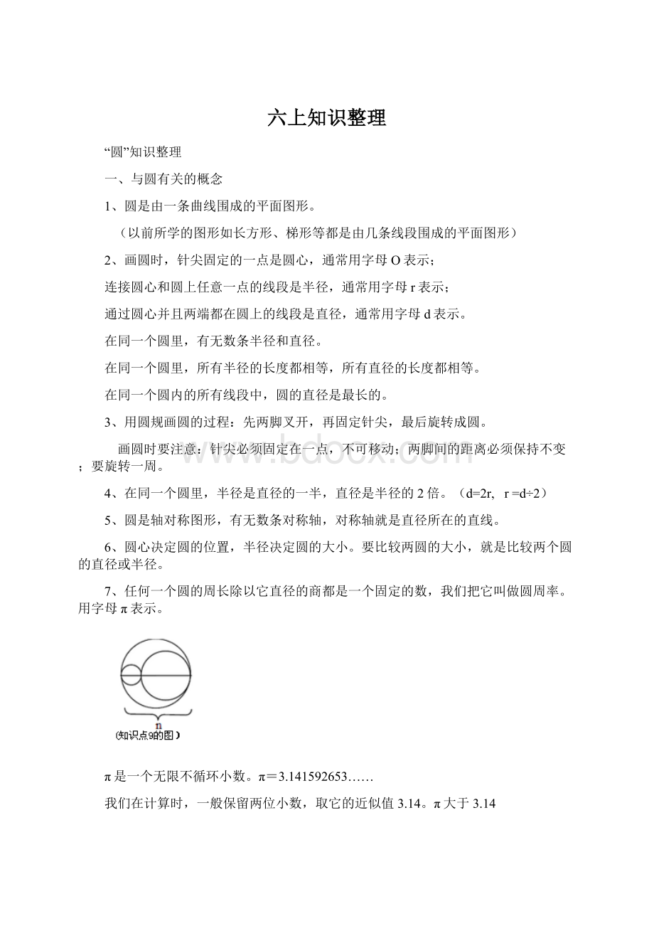 六上知识整理Word格式文档下载.docx