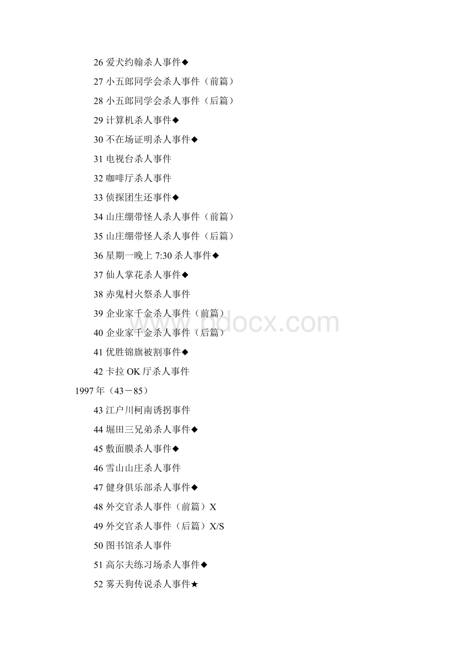 柯南每集主题片名更新至Word文档格式.docx_第2页