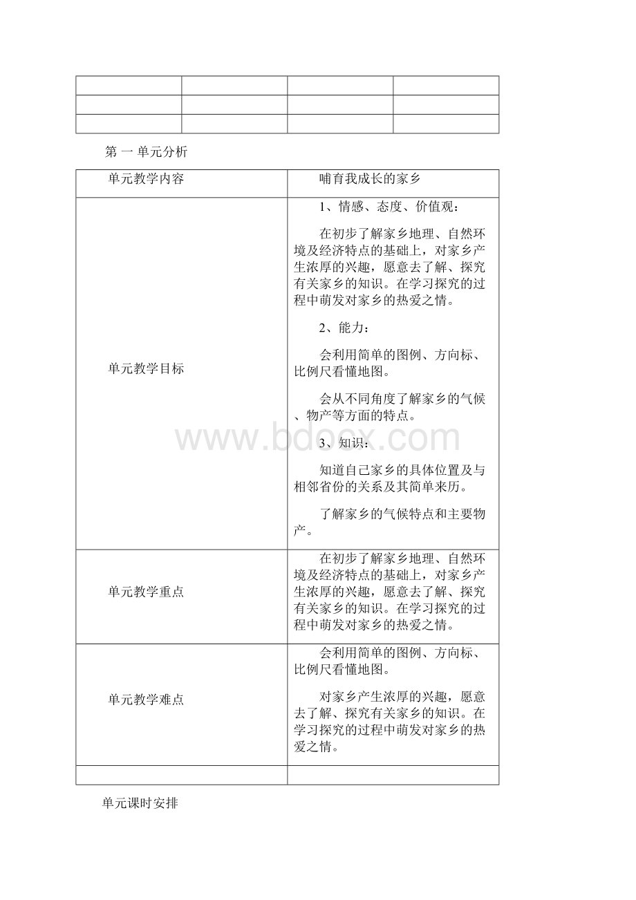 人教版小学四年级下册思品教案.docx_第3页