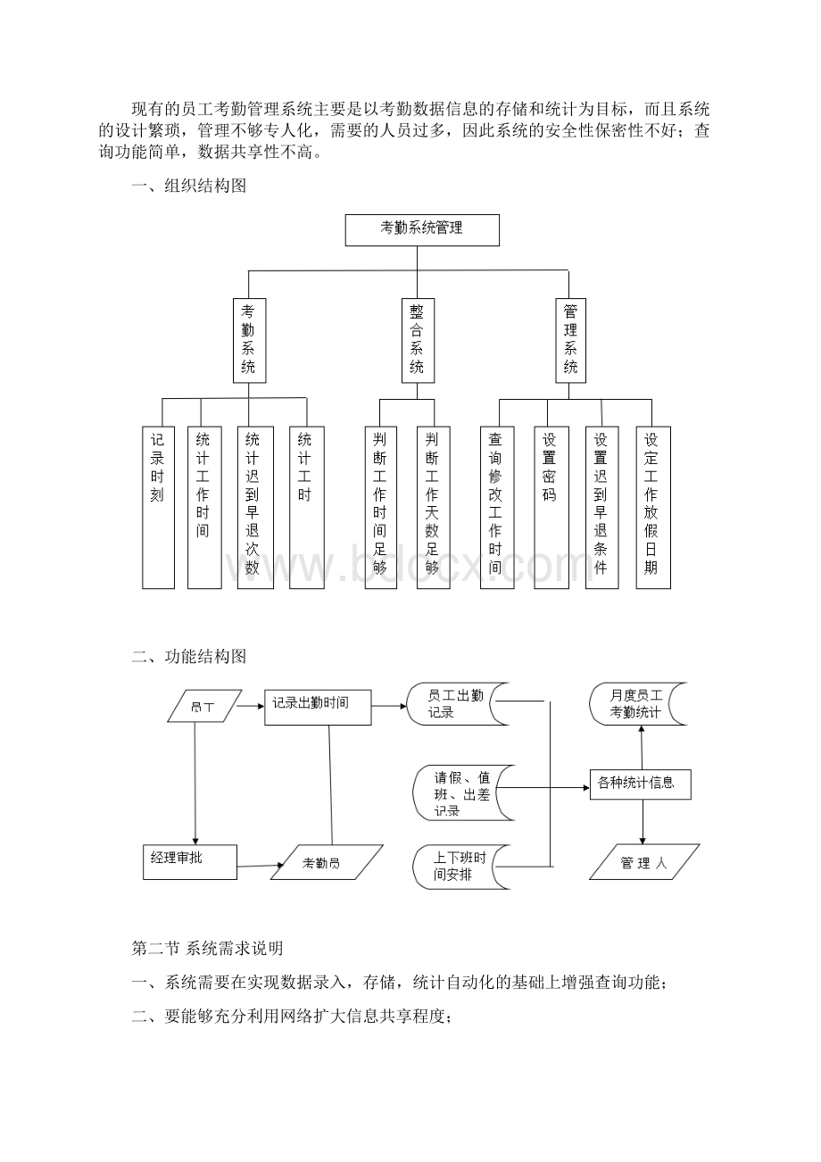 最新员工考勤信息系统.docx_第3页