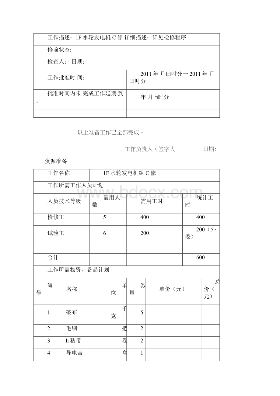 1发电机C修电气作业指导书docxWord下载.docx_第3页