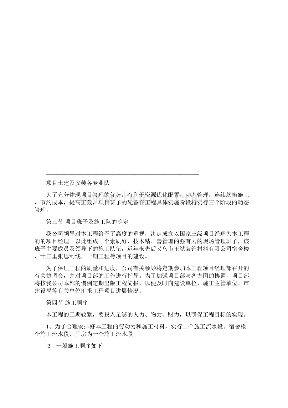 精品完整版义乌市廿三里张思制线厂二期工程施工组织设计.docx_第3页