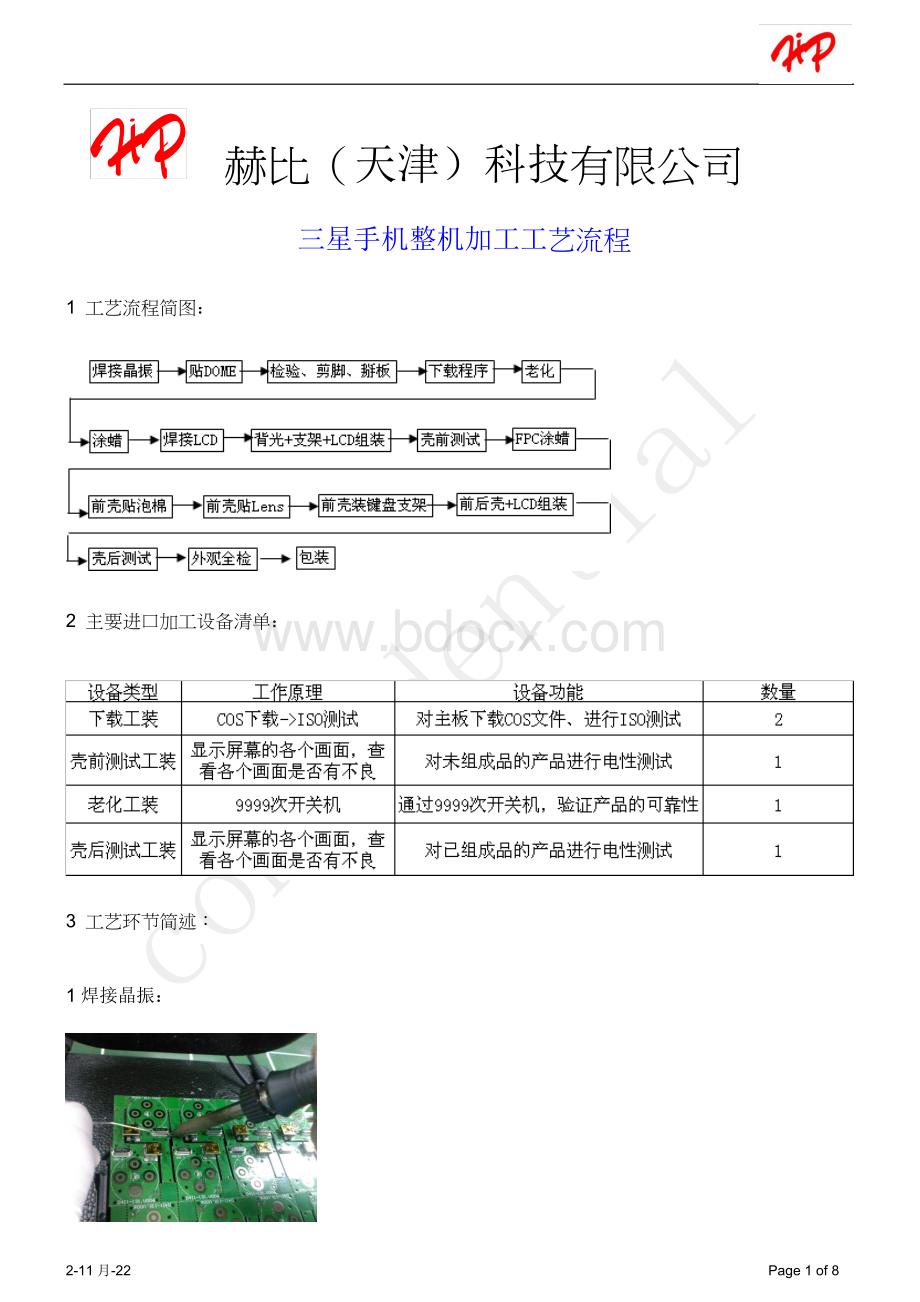 SUB工艺流程Word文档格式.doc_第1页