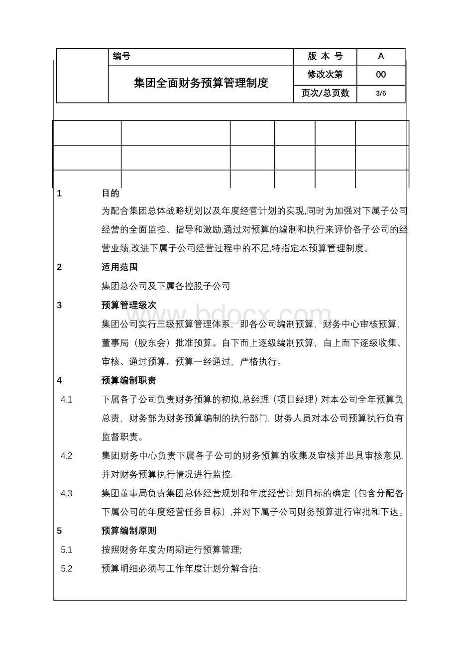 (XX-CW-218)集团全面财务预算管理制度[1].doc_第3页