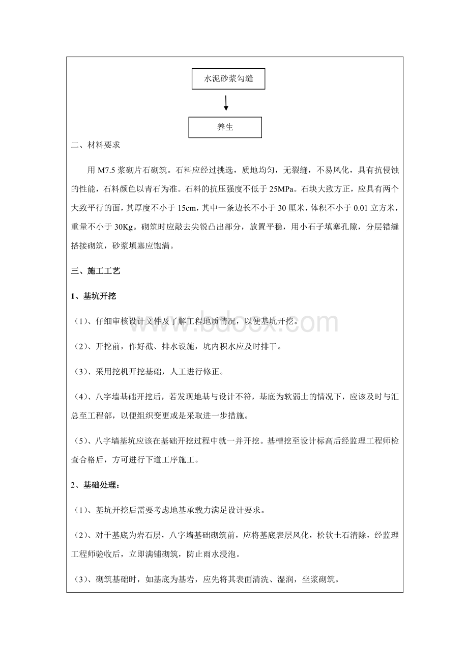 八字墙技术交底Word格式文档下载.docx_第2页