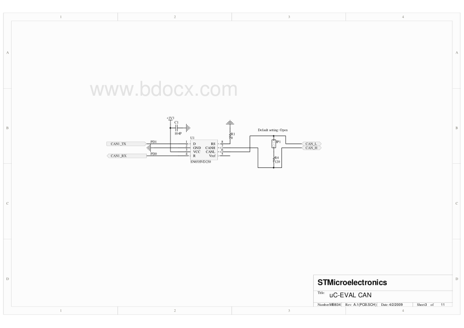 STM32F107开发板原理图(功能完整)资料下载.pdf_第1页