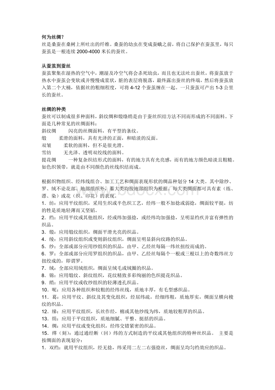 关于丝绸Word格式文档下载.doc_第1页