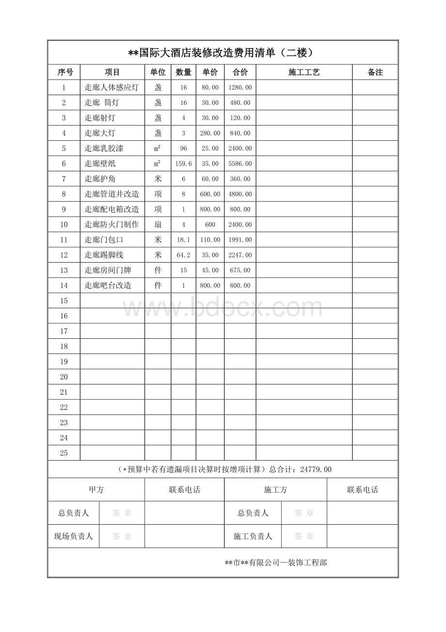 国际大酒店装修改造清单二.doc_第3页