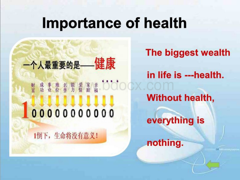 中职英语基础模块下Unit7-health.ppt_第3页