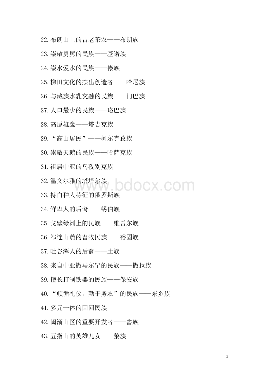 中国56个民族特征.doc_第2页