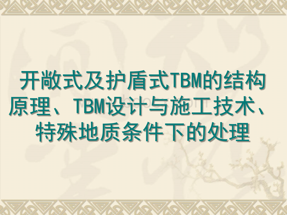 TBM施工原理和施工技术PPT资料.ppt_第2页