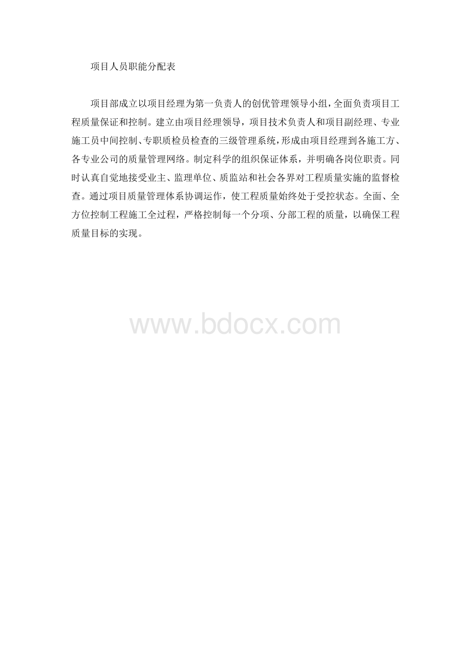 项目人员职能分配表.docx_第1页