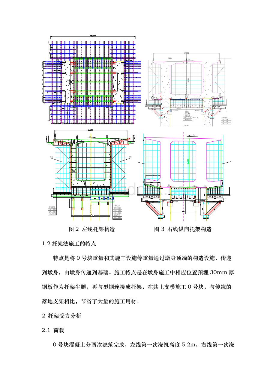 高墩大跨径预应力混凝土连续刚构桥0号块托架法施工Word文档下载推荐.doc_第3页