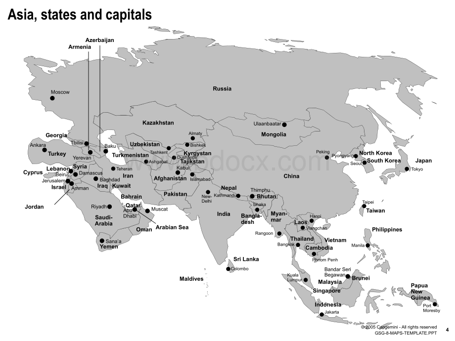 咨询公司PPT模板-素材-超全世界地图.ppt_第2页