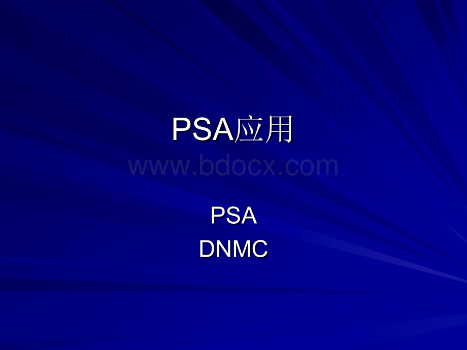 培训材料之PSA应用3PPT文件格式下载.ppt_第1页