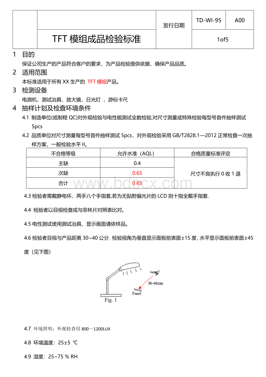 TFT成品检验标准文档格式.docx_第1页