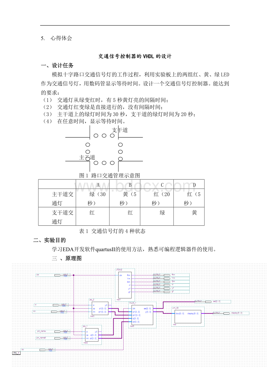 交通信号灯控制文档格式.doc_第2页