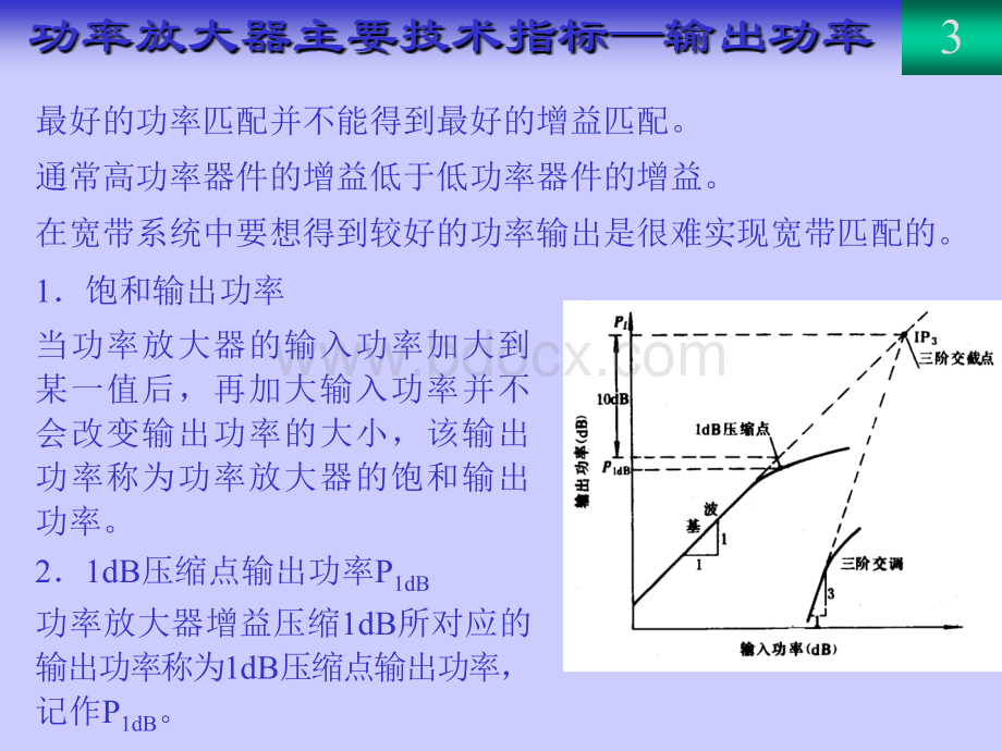 《射频与微波电路设计》--功率放大器设计.ppt_第3页