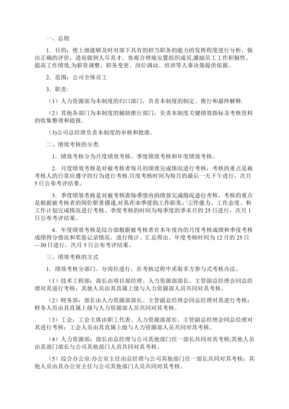 员工绩效考核制度设计.docx_第3页