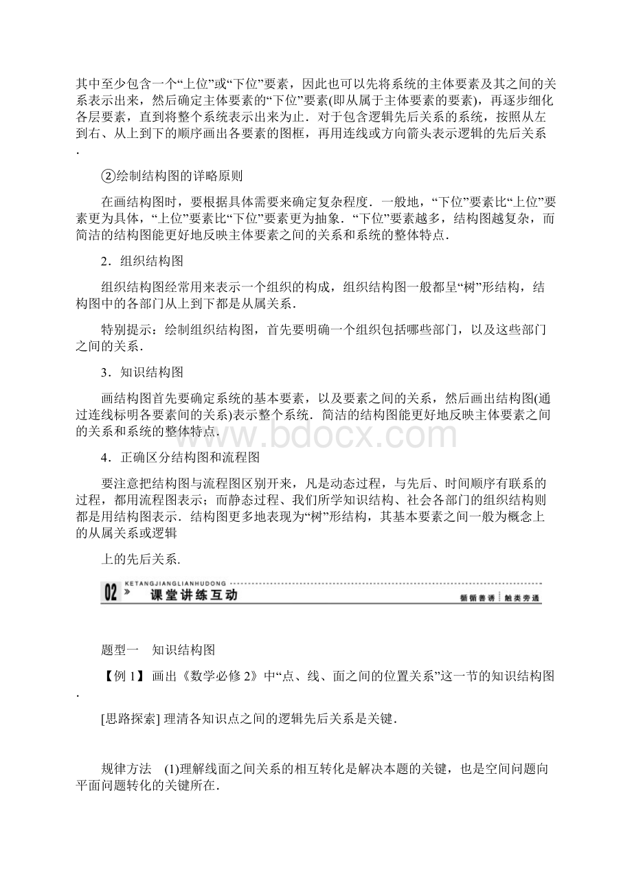 《步步高学案导学设计》学年高中数学人教B版选修12配套备课资源第四章42结构图.docx_第2页