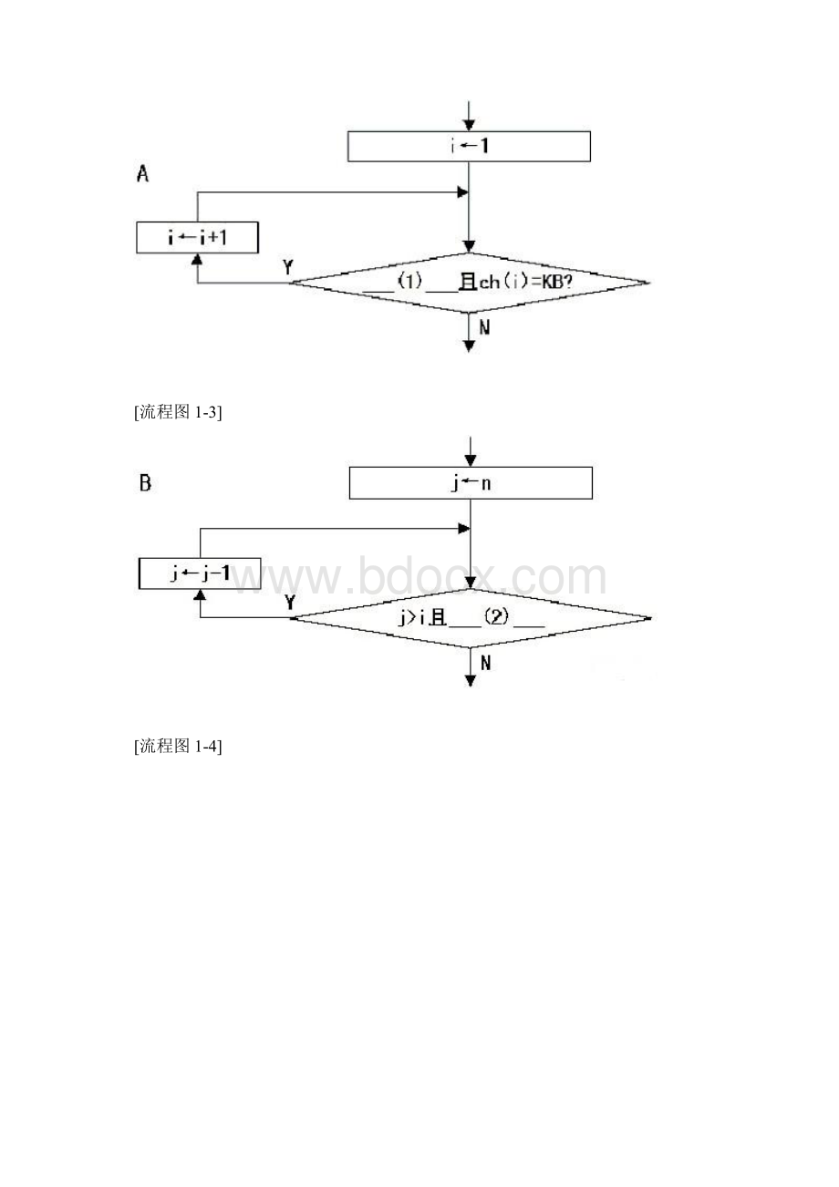 下半年计算机软考程序员下午真题及答案word+Word格式.docx_第3页